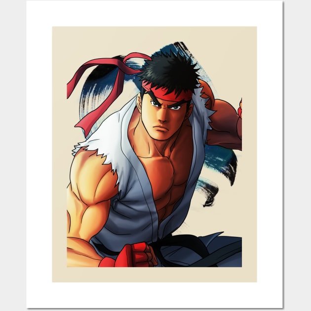 Ryu Wall Art by mcashe_art